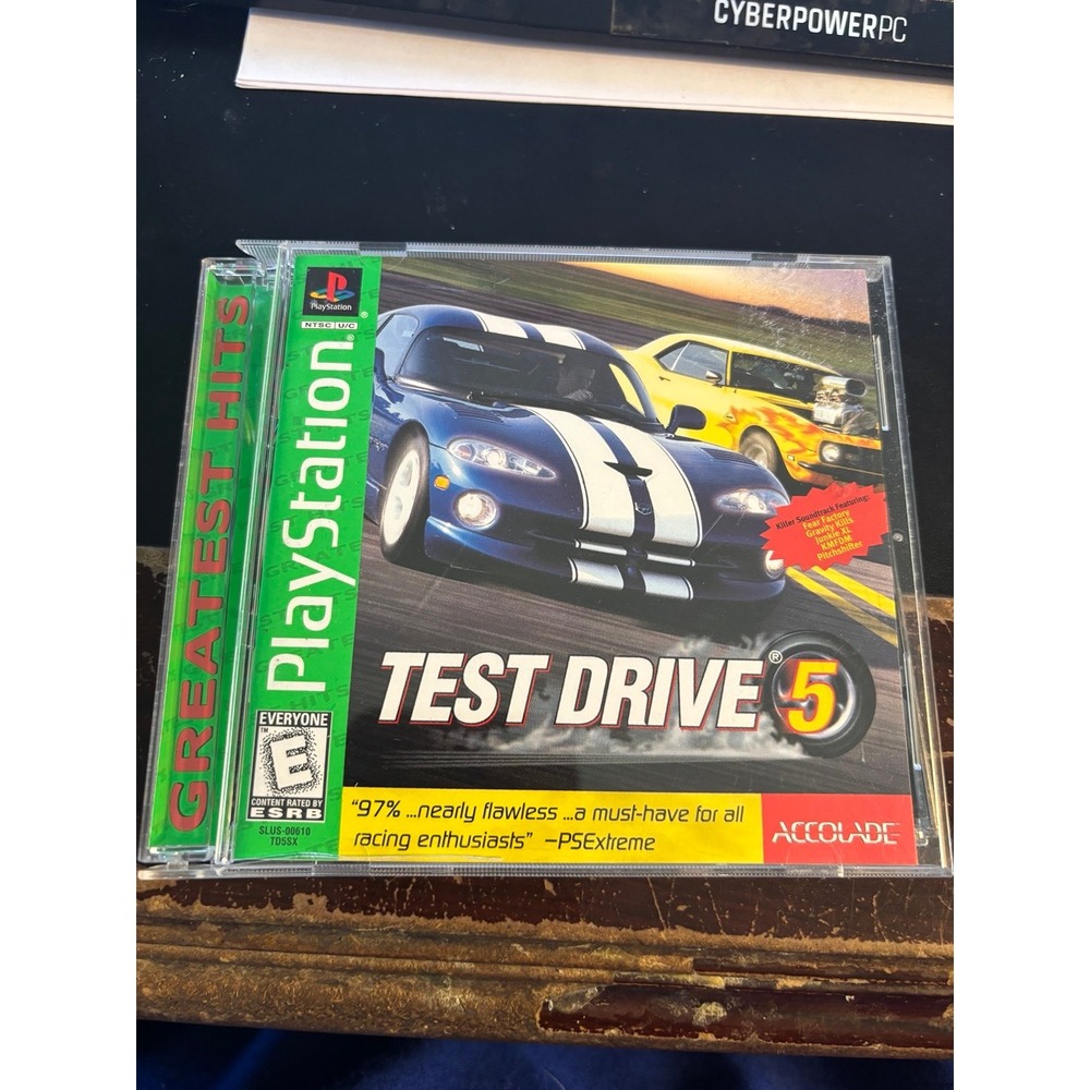 Test Drive 5 (Sony PlayStation 1, 1998) PS1 COMPLETE